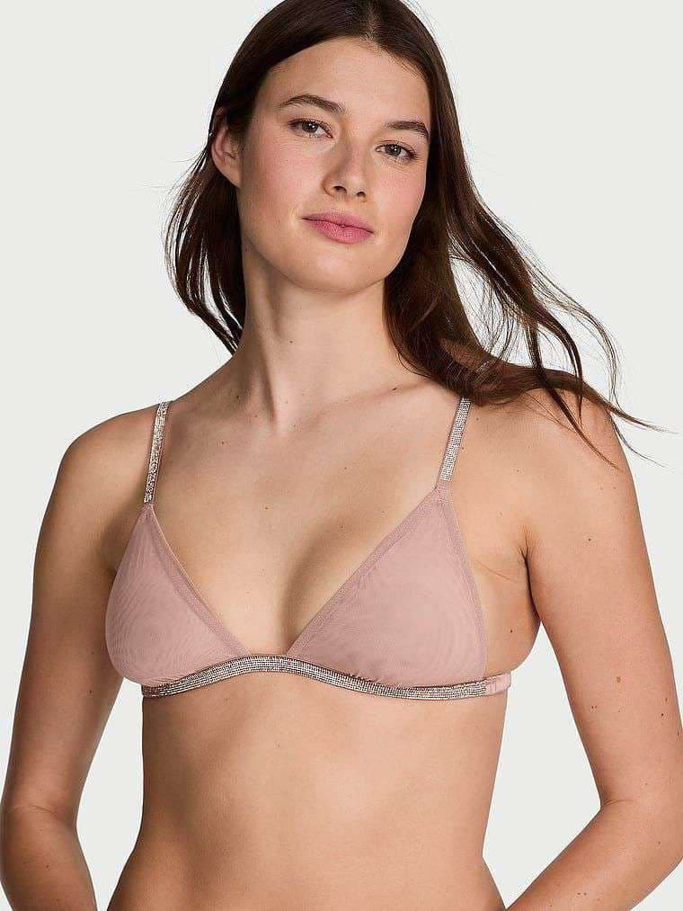 Bralette Rosa Strass